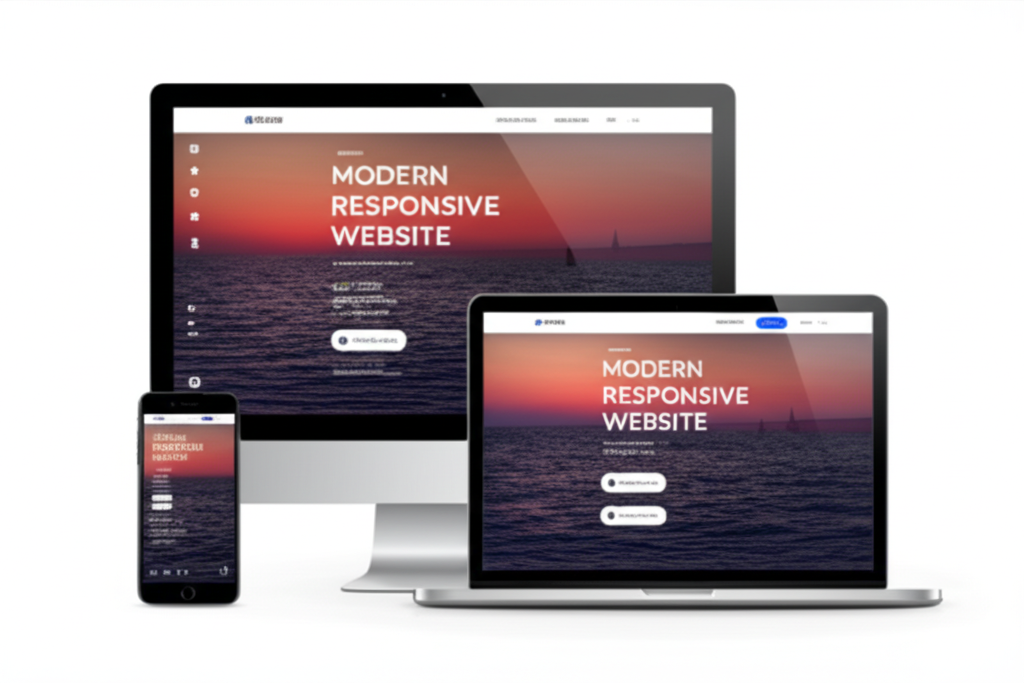 Website design example